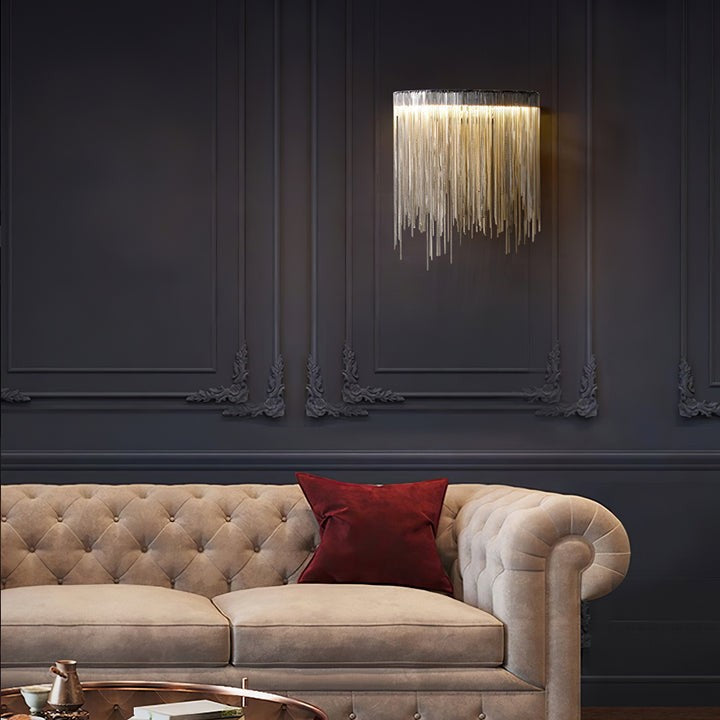 Luxury Tassel Chain LED Wall Lamp
