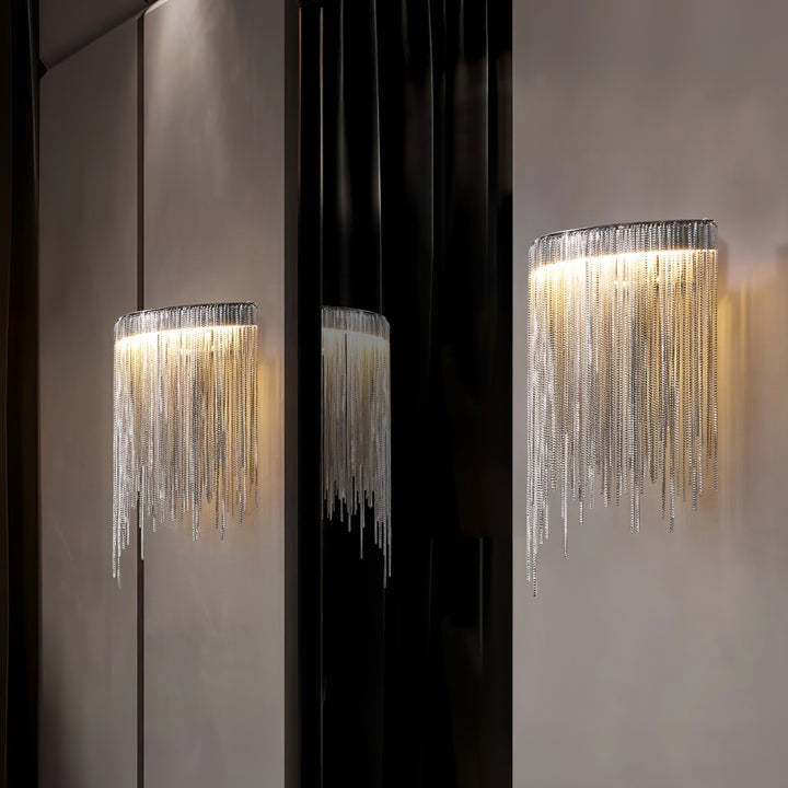 Luxury Tassel Chain LED Wall Lamp