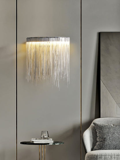 Luxury Tassel Chain LED Wall Lamp