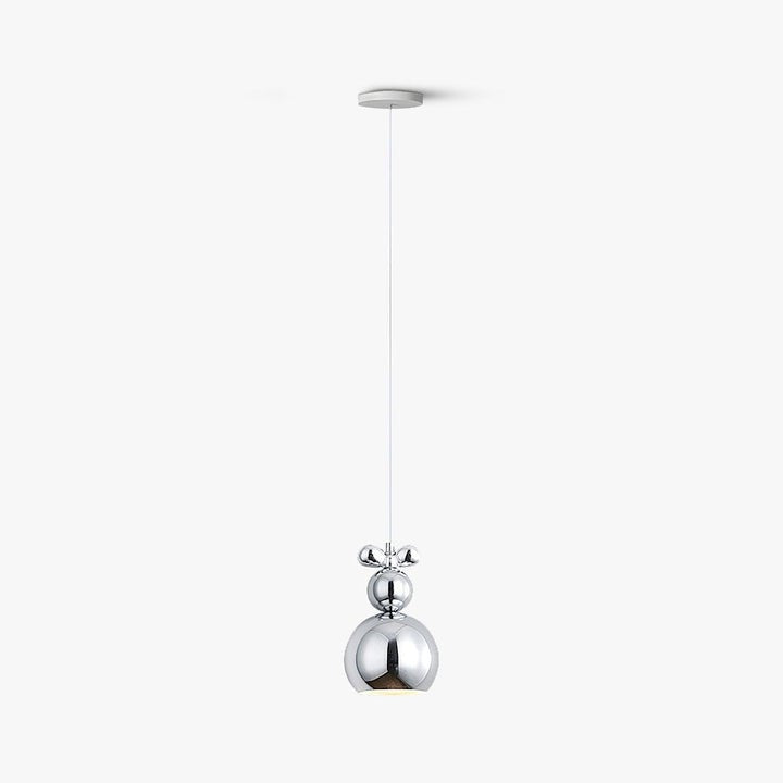 Minimalist Mini Acrylic & Metal Pendant Light