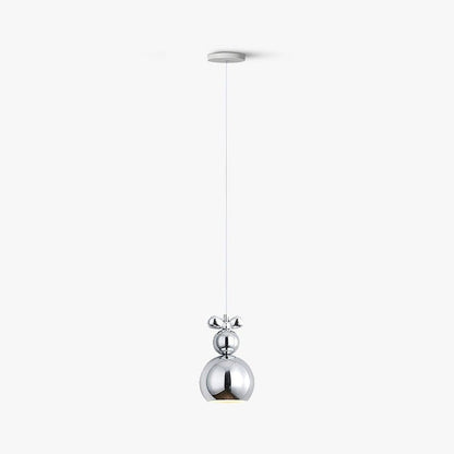 Minimalist Mini Acrylic & Metal Pendant Light