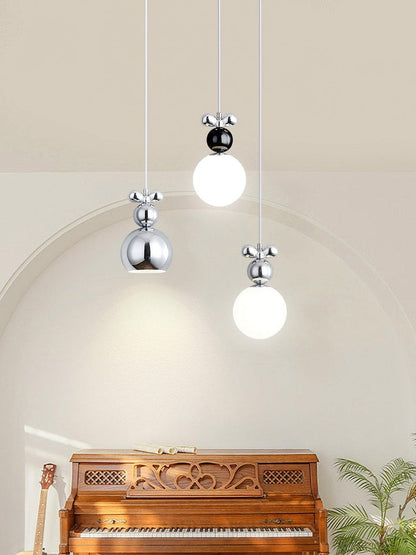 Minimalist Mini Acrylic & Metal Pendant Light