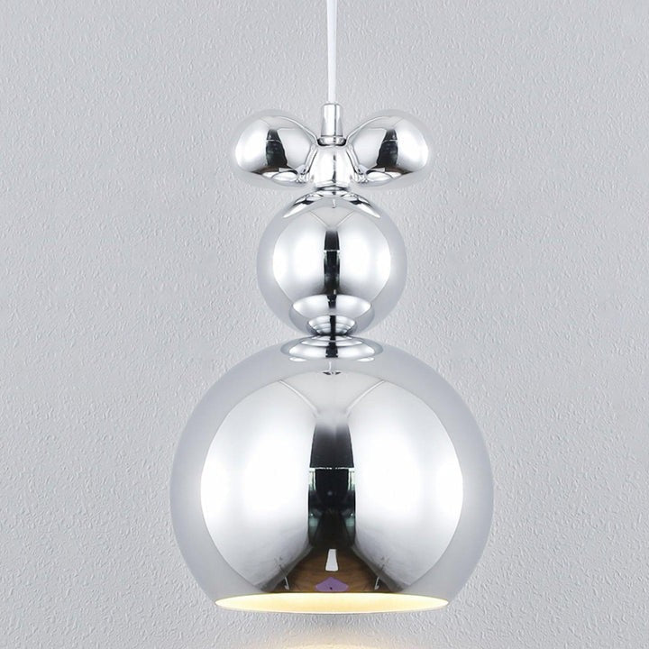 Minimalist Mini Acrylic & Metal Pendant Light