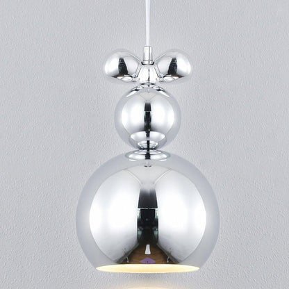 Minimalist Mini Acrylic & Metal Pendant Light