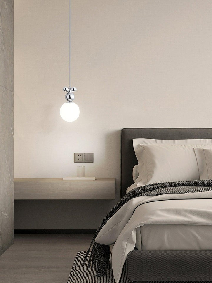 Minimalist Mini Acrylic & Metal Pendant Light