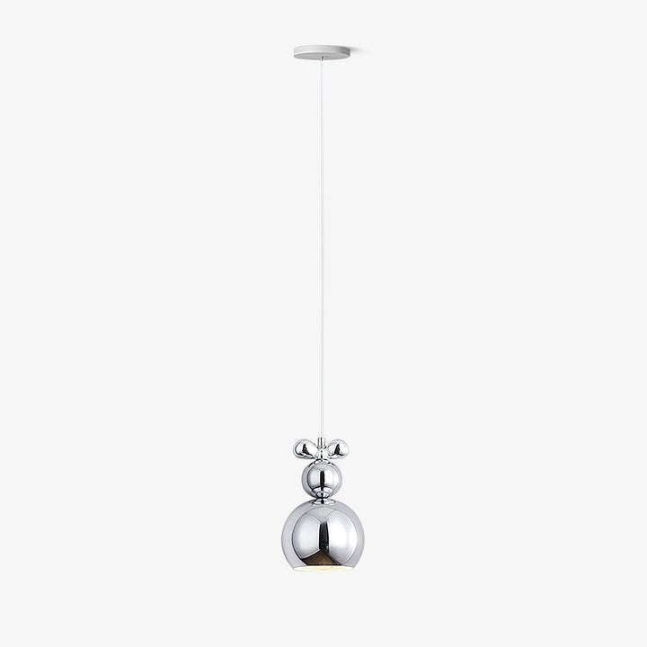 Minimalist Mini Acrylic & Metal Pendant Light