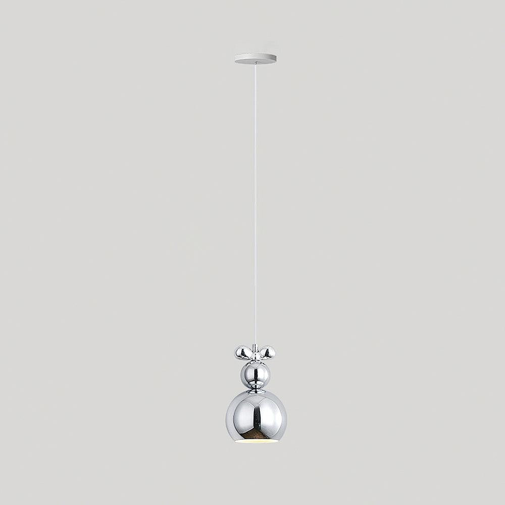 Minimalist Mini Acrylic & Metal Pendant Light