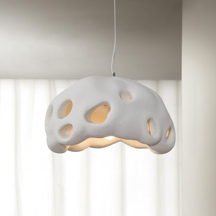 Minimalist Resin Nest Pendant Light