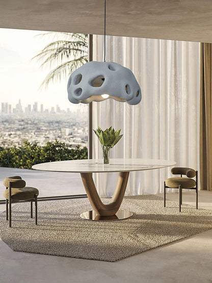 Minimalist Resin Nest Pendant Light
