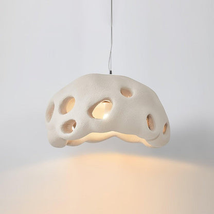 Minimalist Resin Nest Pendant Light
