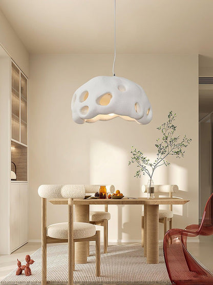 Minimalist Resin Nest Pendant Light