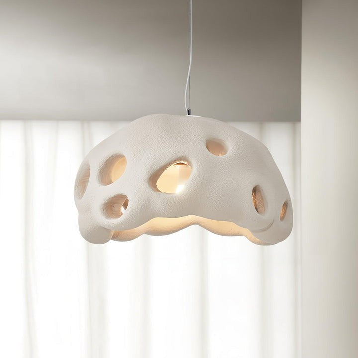 Minimalist Resin Nest Pendant Light