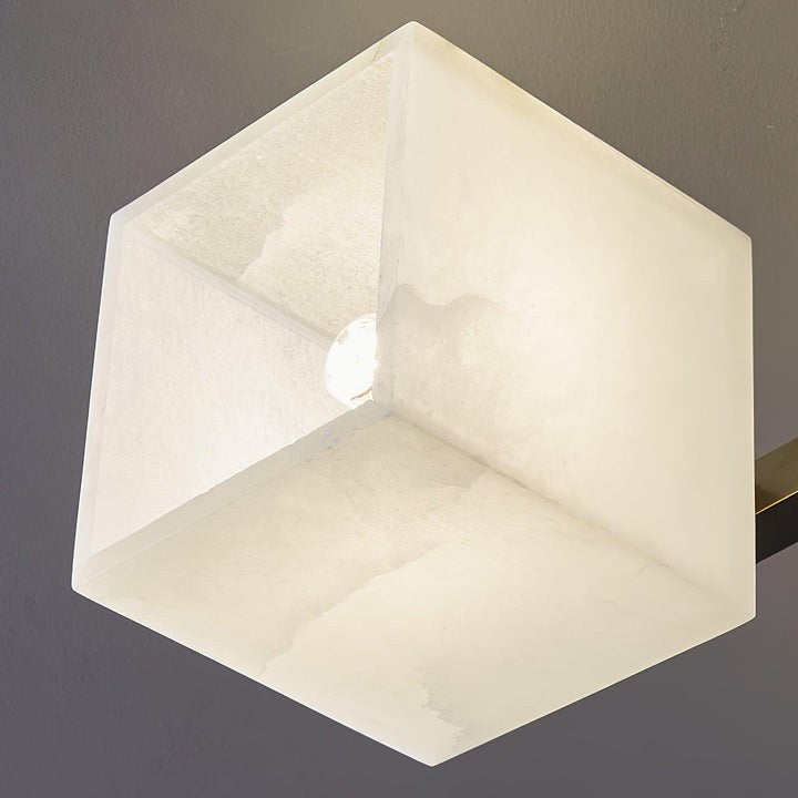 Modern Alabaster Cluster LED Ceiling Light