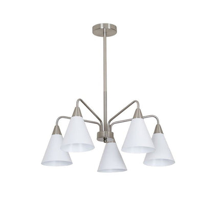 Modern Asymmetric Cone Shade Pendant Chandelier