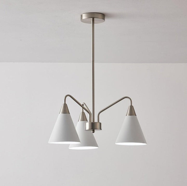 Modern Asymmetric Cone Shade Pendant Chandelier