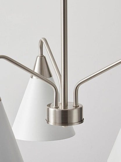 Modern Asymmetric Cone Shade Pendant Chandelier