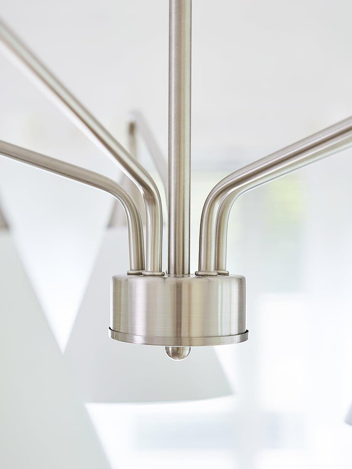 Modern Asymmetric Cone Shade Pendant Chandelier