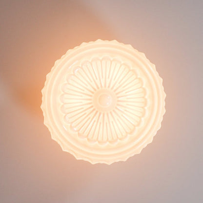 Modern Black Metal & Glass Ceiling Light Fixture – Multi-Bulb Design