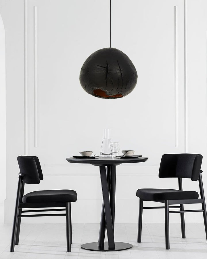 Modern Black Multi-Cluster Pendant Light