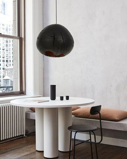 Modern Black Multi-Cluster Pendant Light