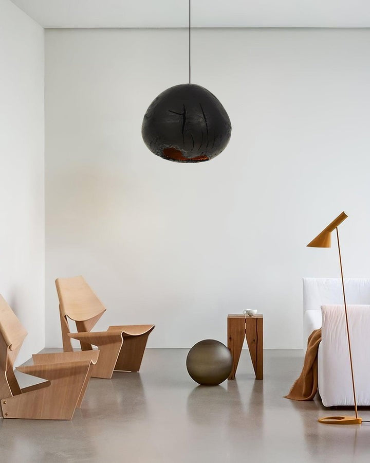 Modern Black Multi-Cluster Pendant Light