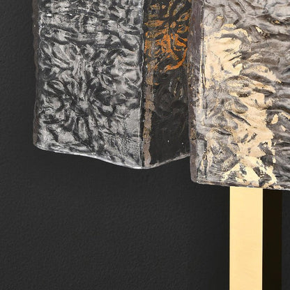 Modern Brass and Glass Table Lamp – E14 LED & Edison Compatible