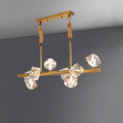 Modern Crystal Multi-Light LED Chandelier