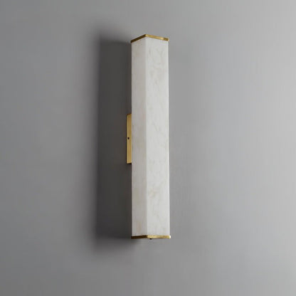 Modern Cuboid Alabaster LED Wall Light