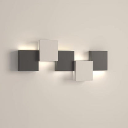 Modern Geometric Piano Key LED Wall Sconce