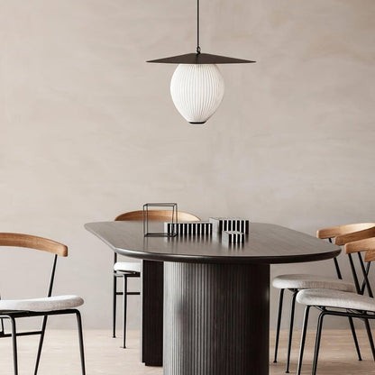 Modern Perforated Stainless Steel Satellite Pendant Light