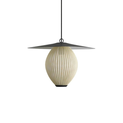 Modern Perforated Stainless Steel Satellite Pendant Light
