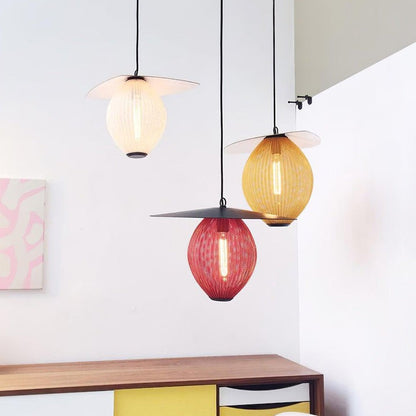 Modern Perforated Stainless Steel Satellite Pendant Light