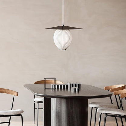 Modern Perforated Stainless Steel Satellite Pendant Light