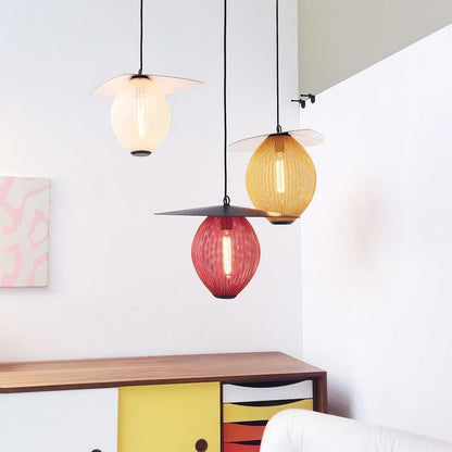 Modern Perforated Stainless Steel Satellite Pendant Light
