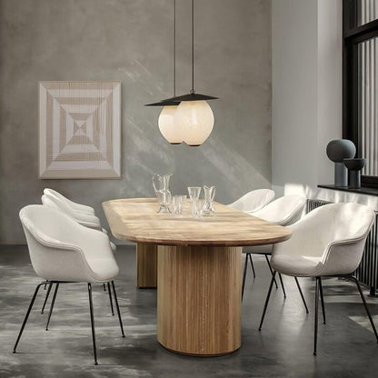 Modern Perforated Stainless Steel Satellite Pendant Light