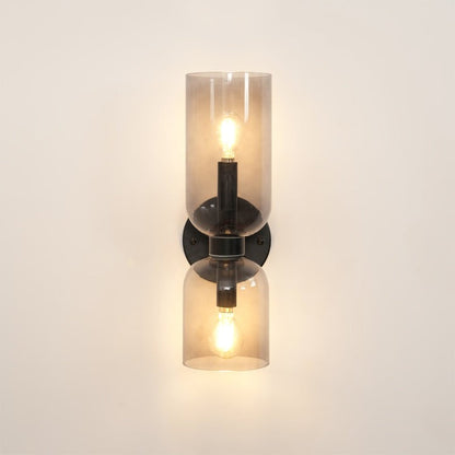 Modern Plug-In Glass Wall Sconce