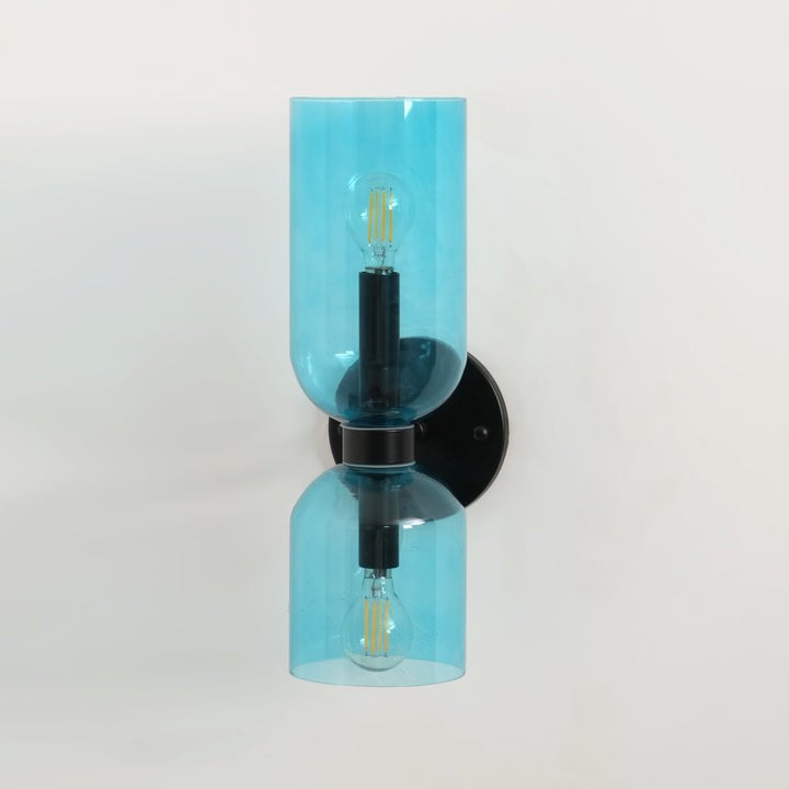 Modern Plug-In Glass Wall Sconce