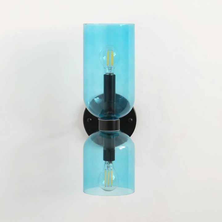 Modern Plug-In Glass Wall Sconce