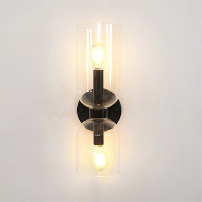 Modern Plug-In Glass Wall Sconce