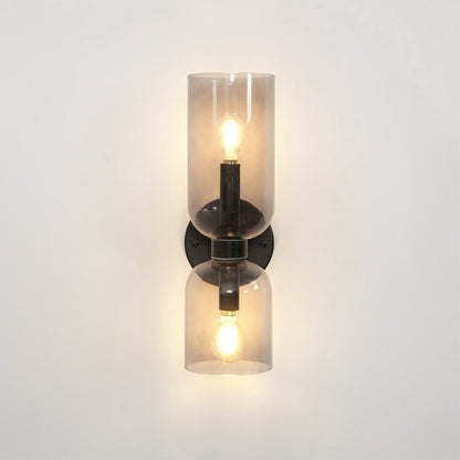 Modern Plug-In Glass Wall Sconce