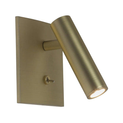 Modern Square LED Wall Sconce with Built-In Switch