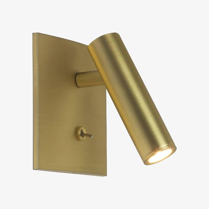 Modern Square LED Wall Sconce with Built-In Switch