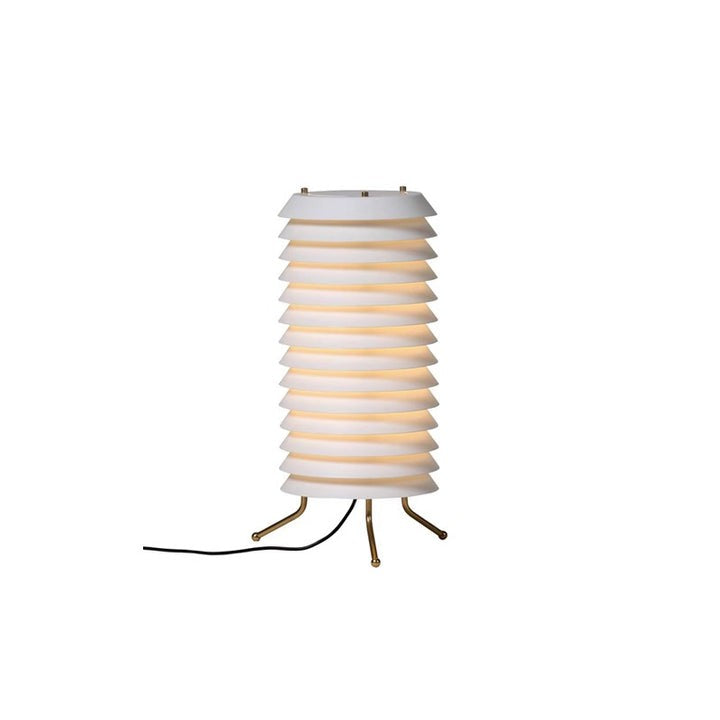 Modern Stacked Disk Tower Table Lamp