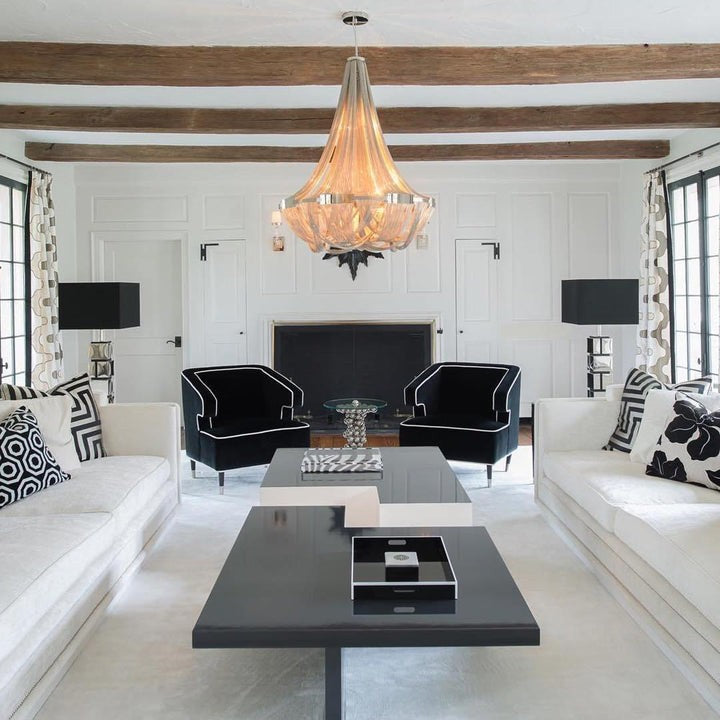 Modern Tassel Aluminum Chain Chandelier