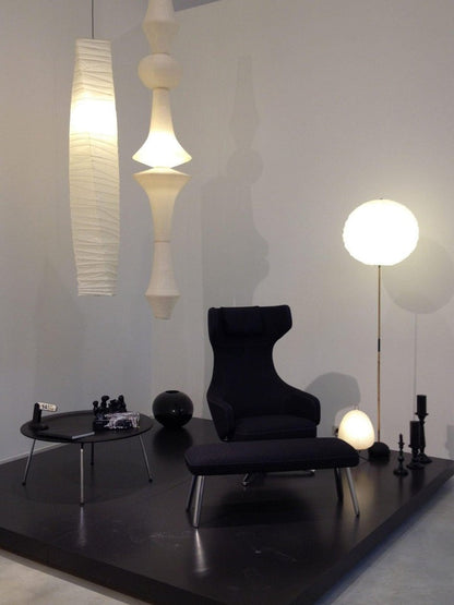 Modern Washi Paper Globe Pendant Light