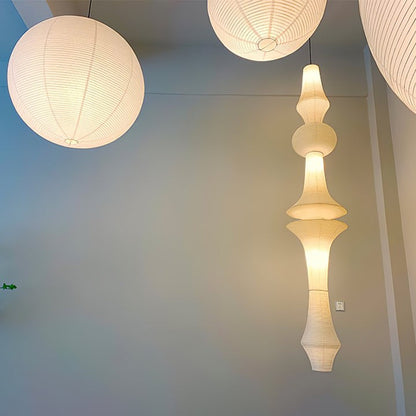 Modern Washi Paper Globe Pendant Light