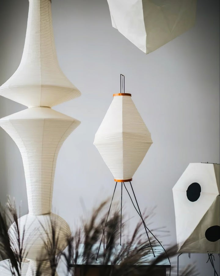 Modern Washi Paper Globe Pendant Light