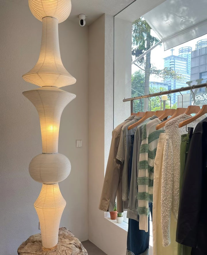 Modern Washi Paper Globe Pendant Light