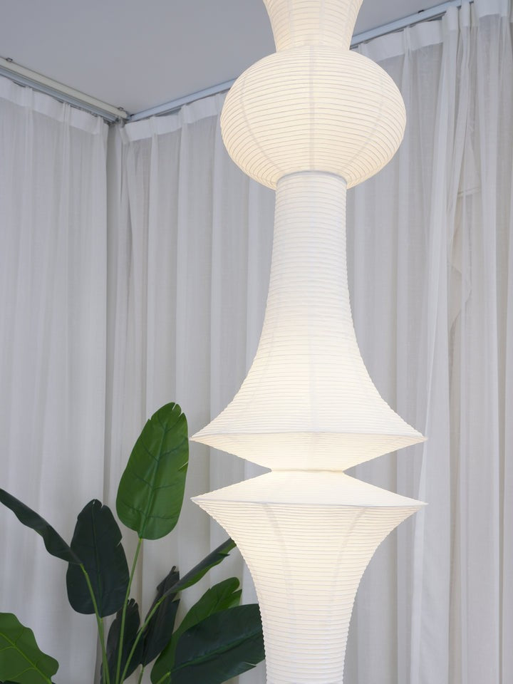 Modern Washi Paper Globe Pendant Light
