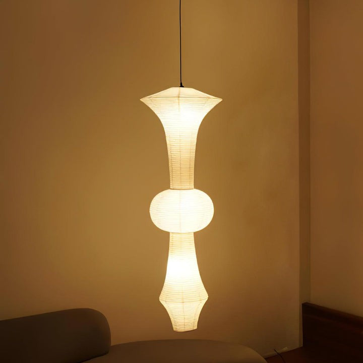 Modern Washi Paper Globe Pendant Light